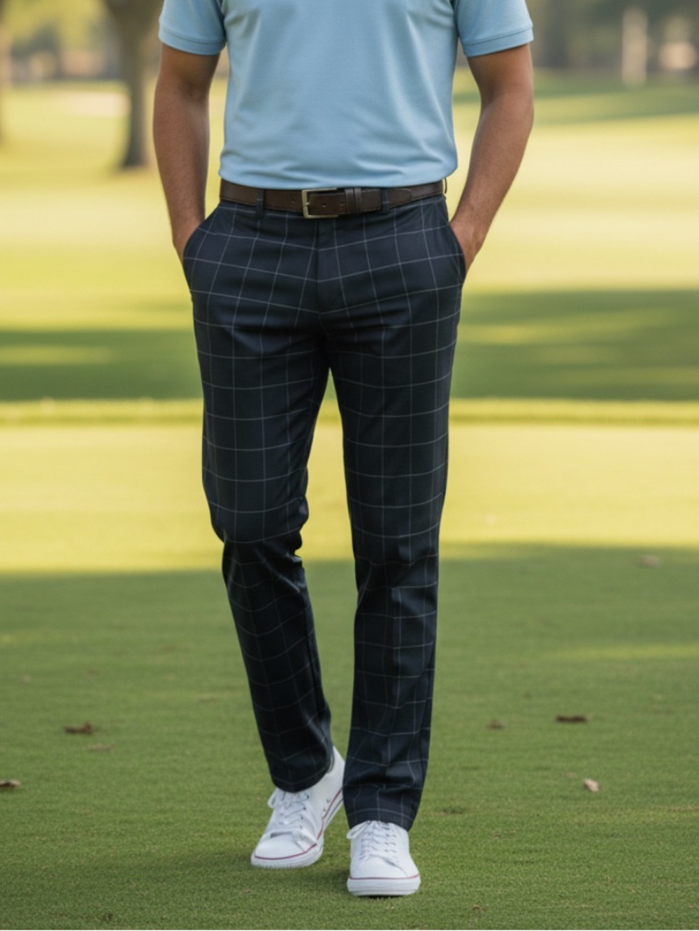 Nike Golf Tour Performance Dry-Fit 36x32 plaid golf pants